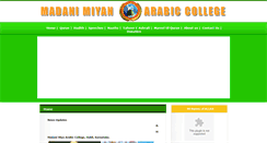 Desktop Screenshot of madnicollege.com